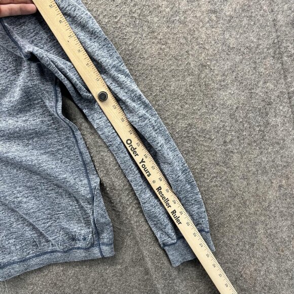 John Varvatos U.S.A. Henley Shirt Mens Medium Gray Long Sleeve Lightweight - Picture 3 of 10